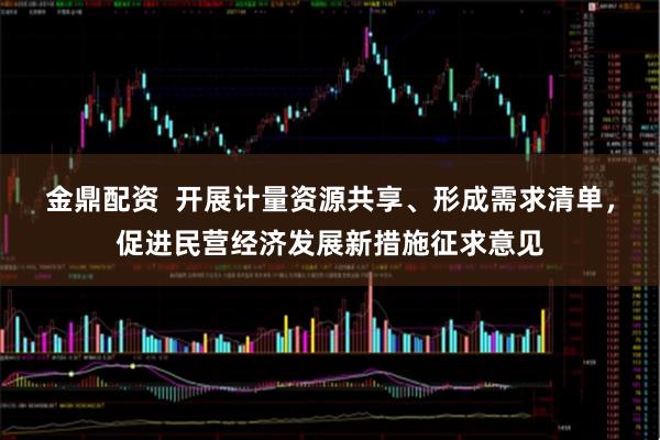 金鼎配资  开展计量资源共享、形成需求清单，促进民营经济发展新措施征求意见